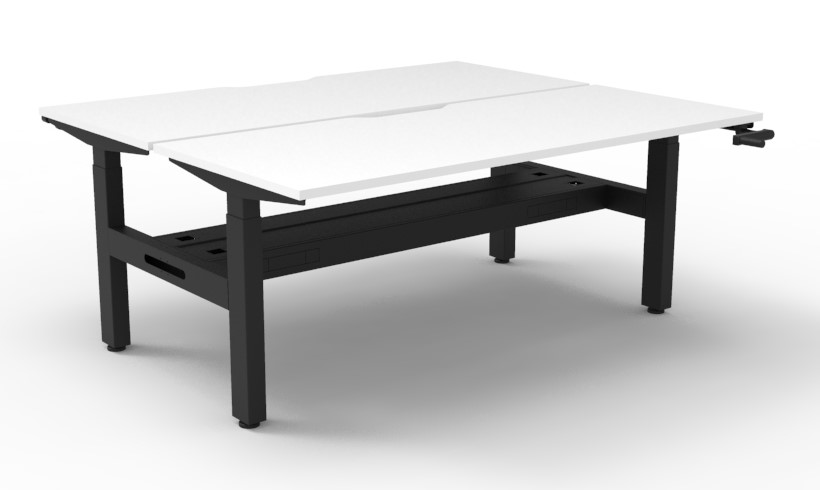 Boost Manual 2 Person Double Sided Workstation
